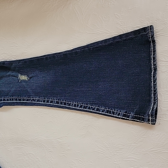 Trademark H Jeans Super Flare Size 0/25 - Picture 6 of 11